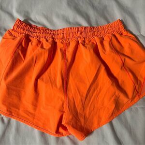 Lululemon Orange Shorts Size 10